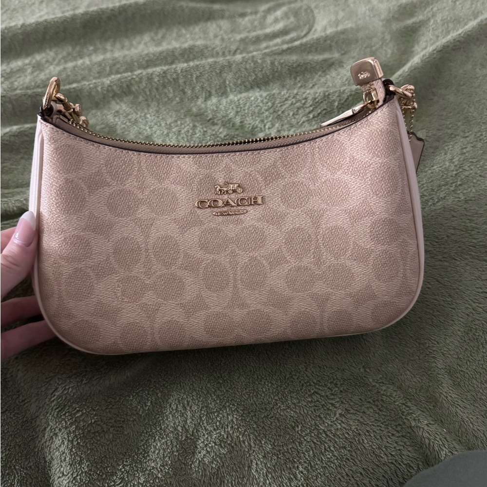 Coach Tan Teri Shoulder Bag